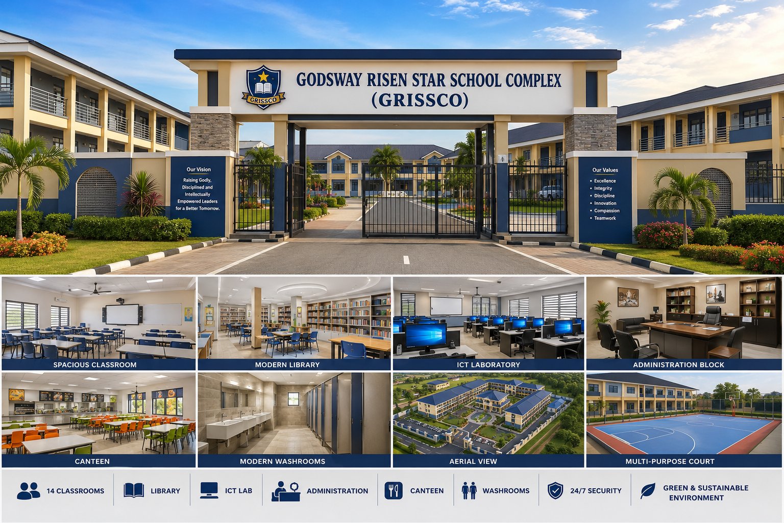 A Modern Educational Facility For Community Transformation