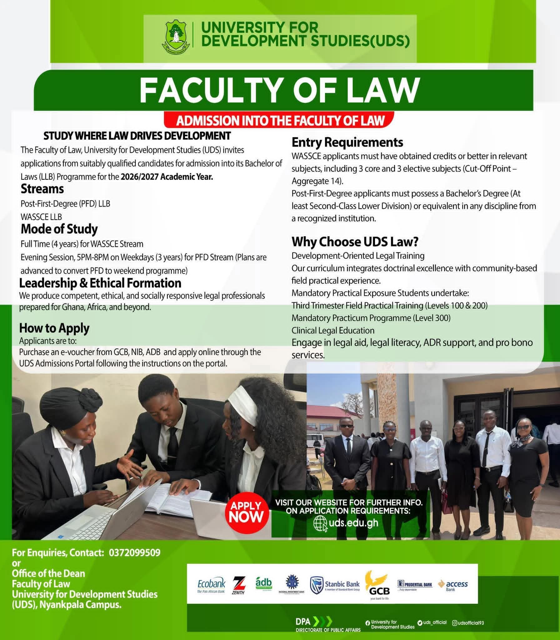 MY LAW PROGRAMME FEES