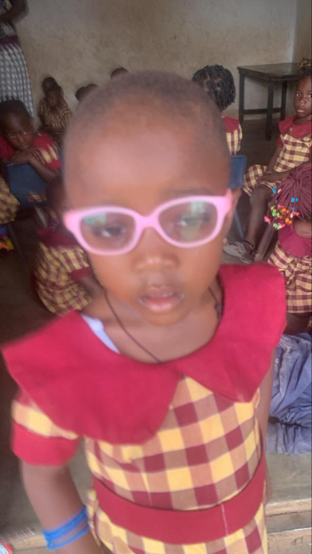 A Little girl in my school is suffering short sightedness and I’m appealing for fund to support her parents buy her prescription to help the little girl condition improved. Please donate generously any amount to support us.