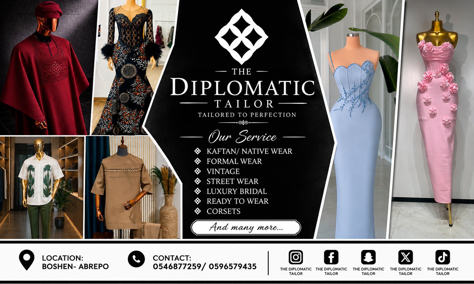 Support My Dream Fashion Business – The Diplomatic Tailor